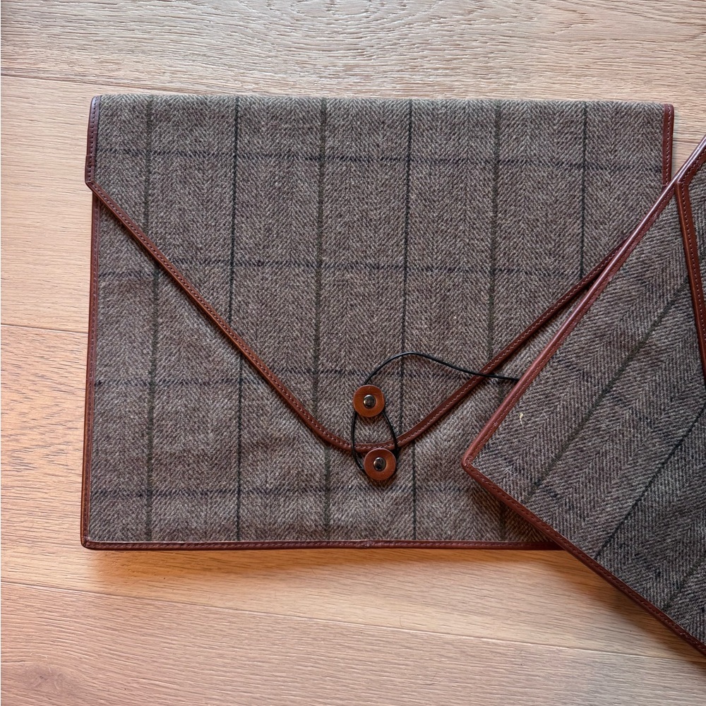 Baekgaard Folio/Laptop case (set)